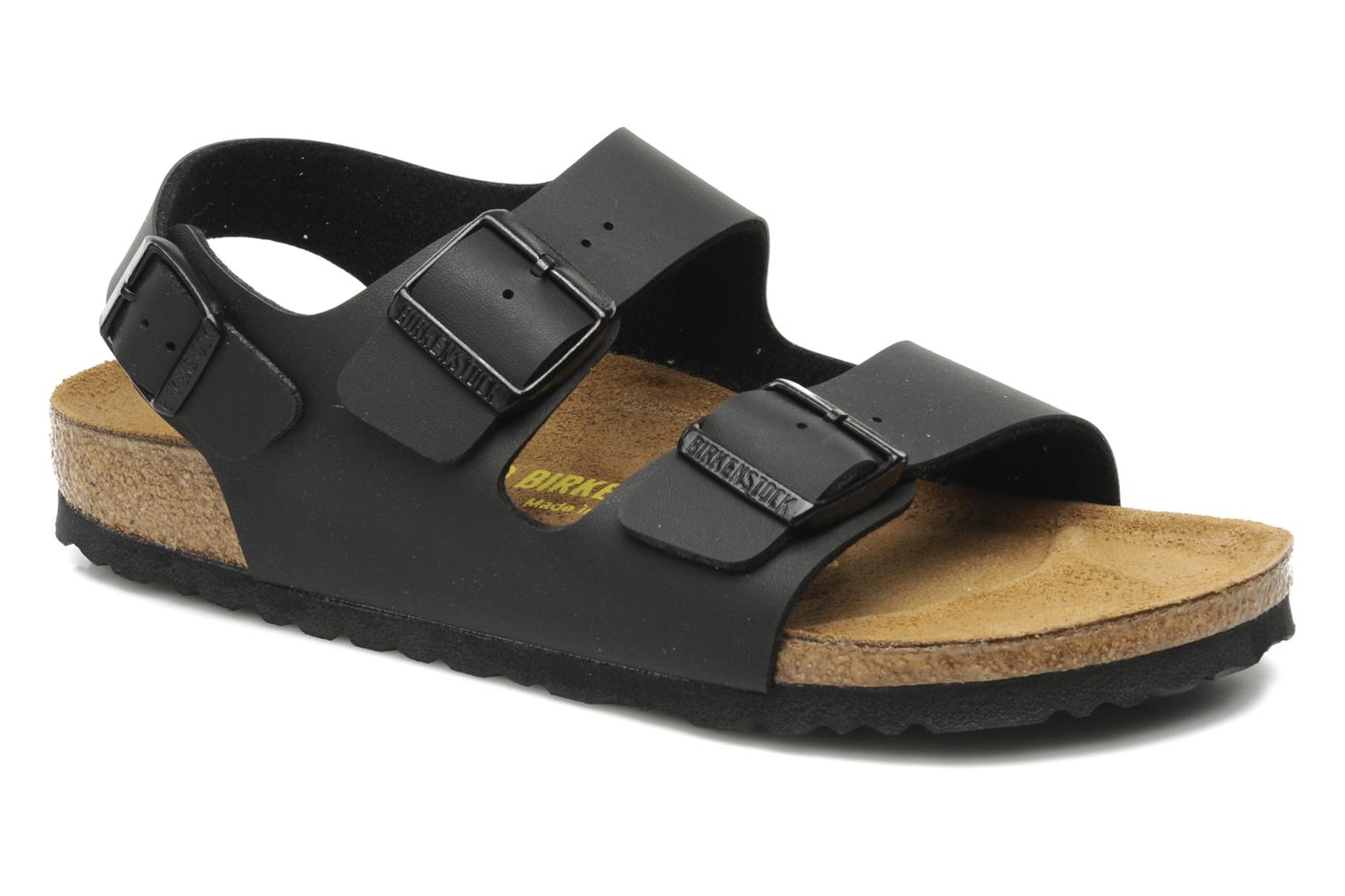 Birkenstock Milano (Noir) - Sandales Et Nu-pieds Chez Sarenza (134587)