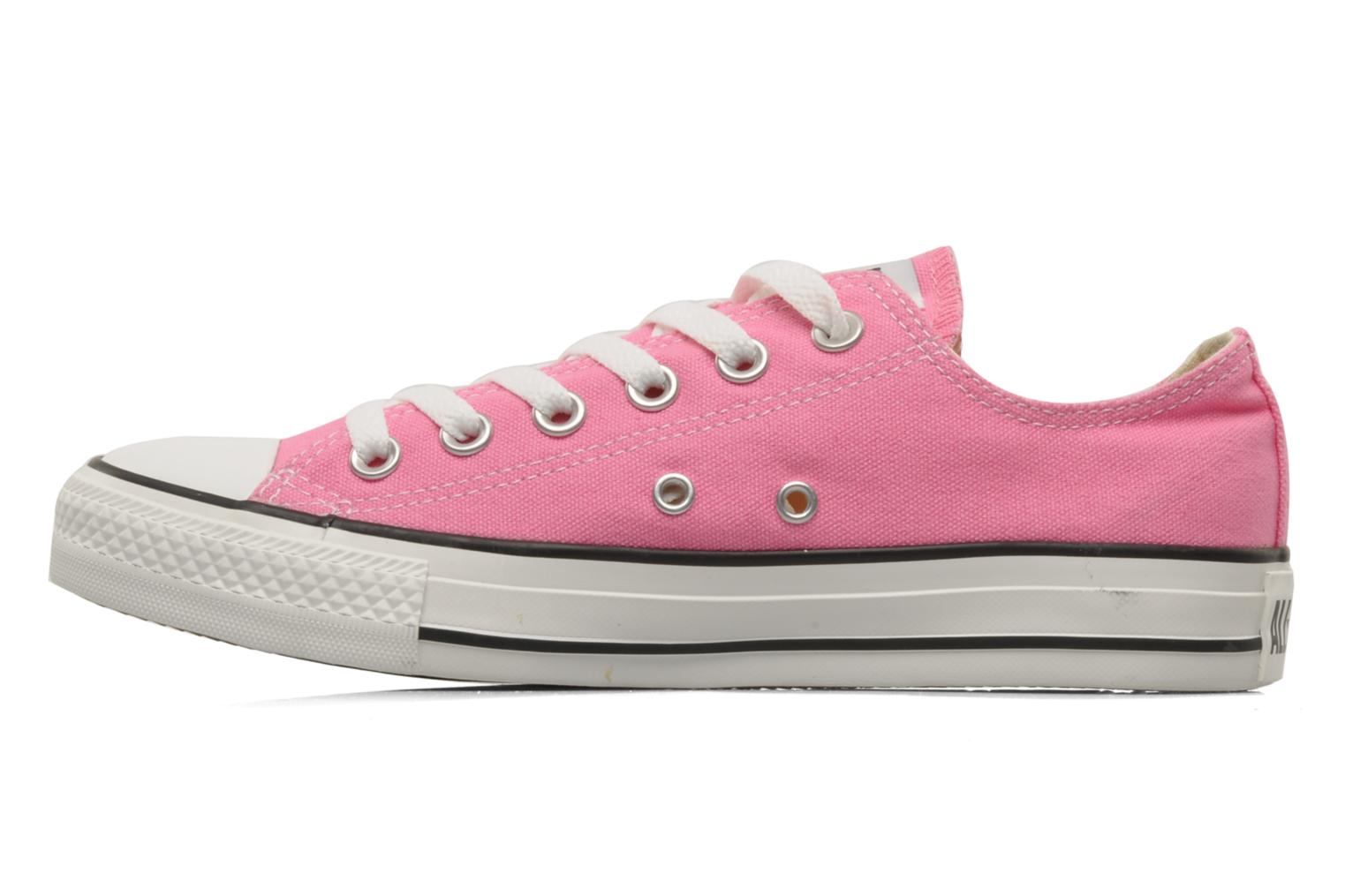 tan and pink converse