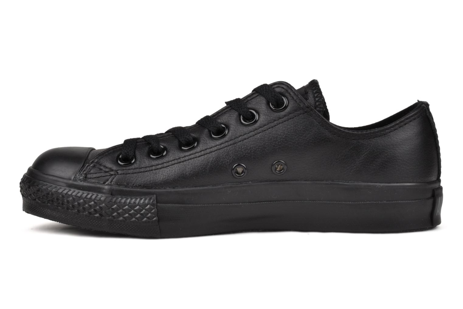 all star monochrome leather