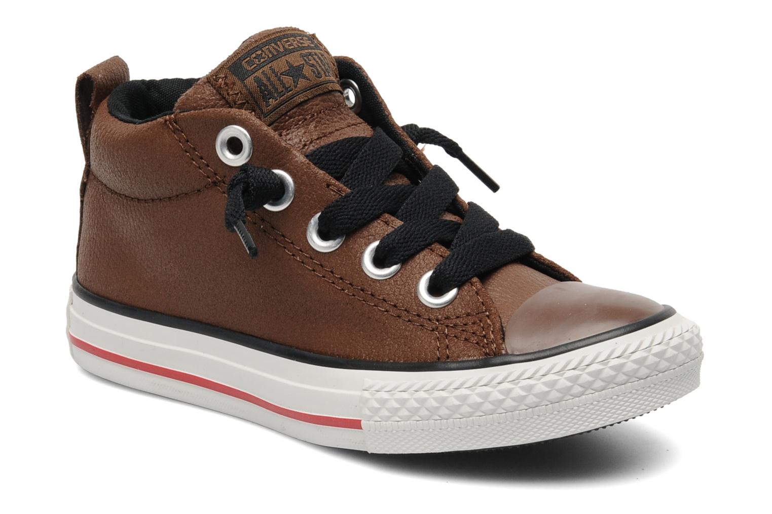 converse all star bambino marrone