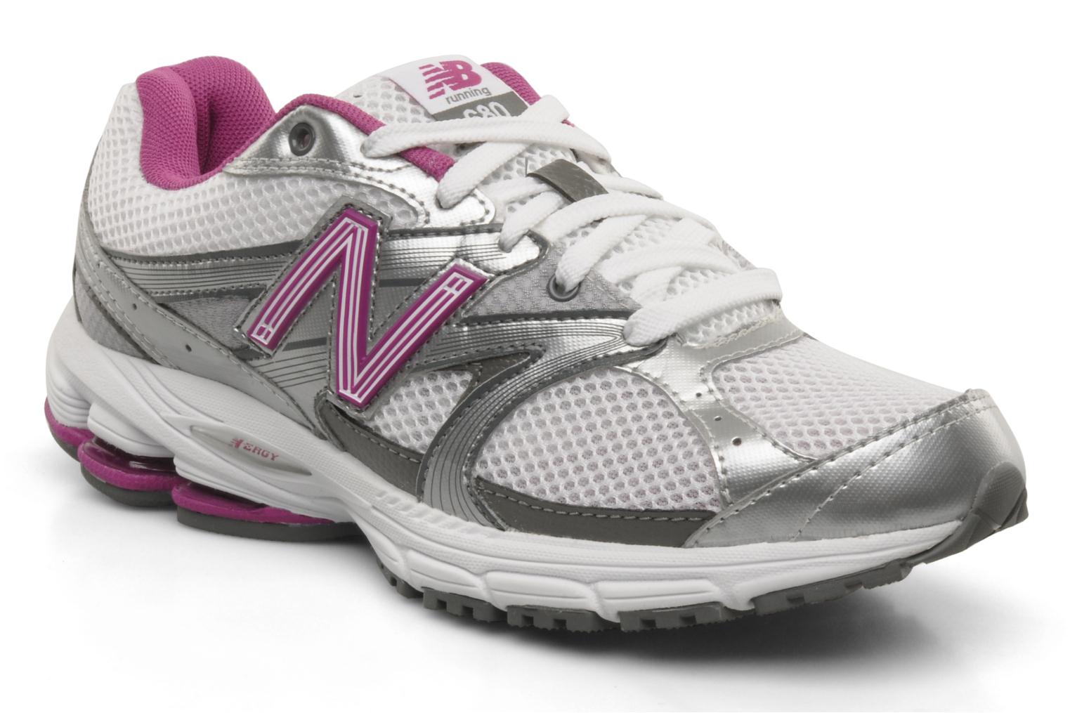 New Balance W680 (Silver) - Sport shoes chez Sarenza (86145)