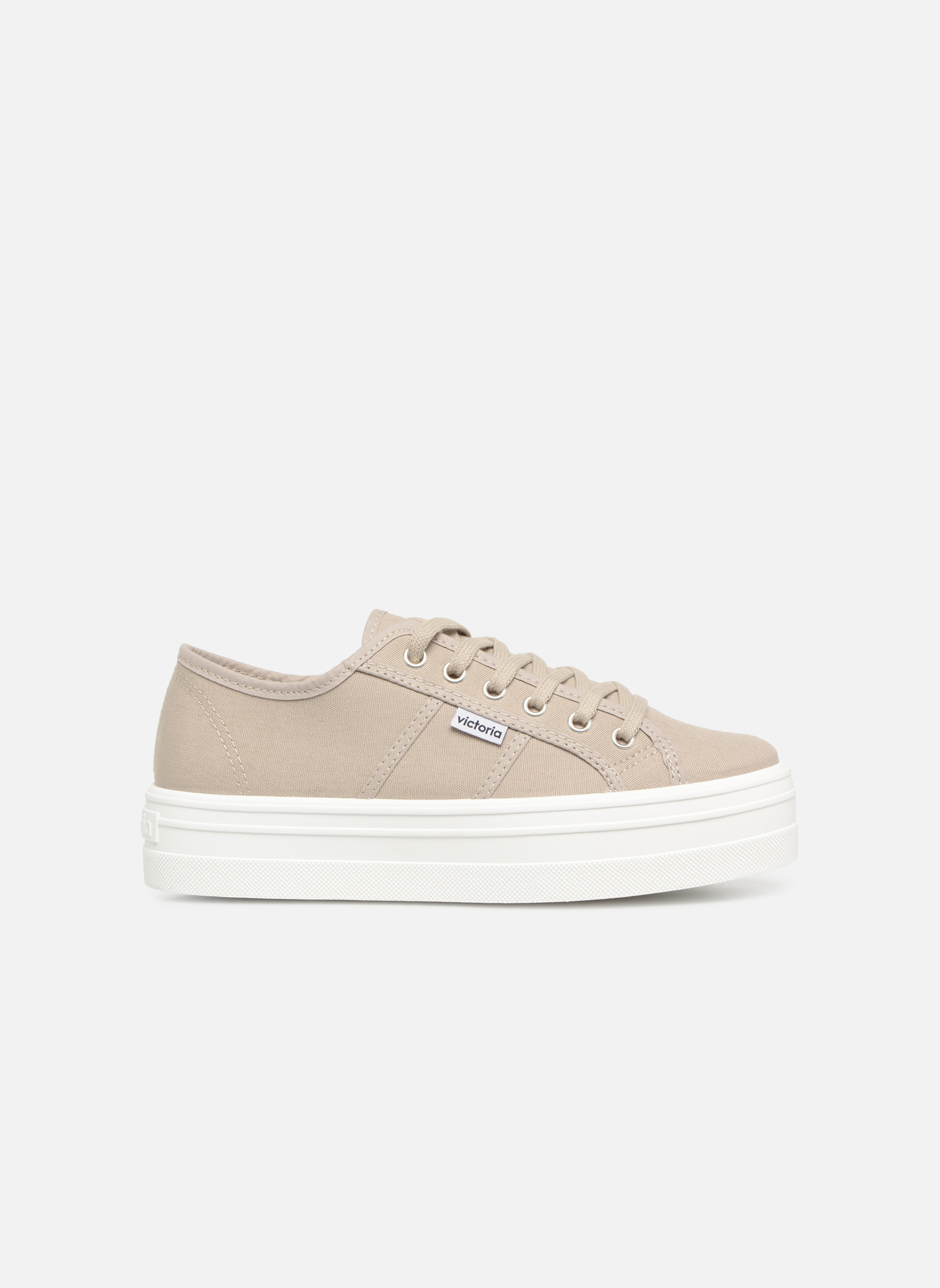 tan platform trainers