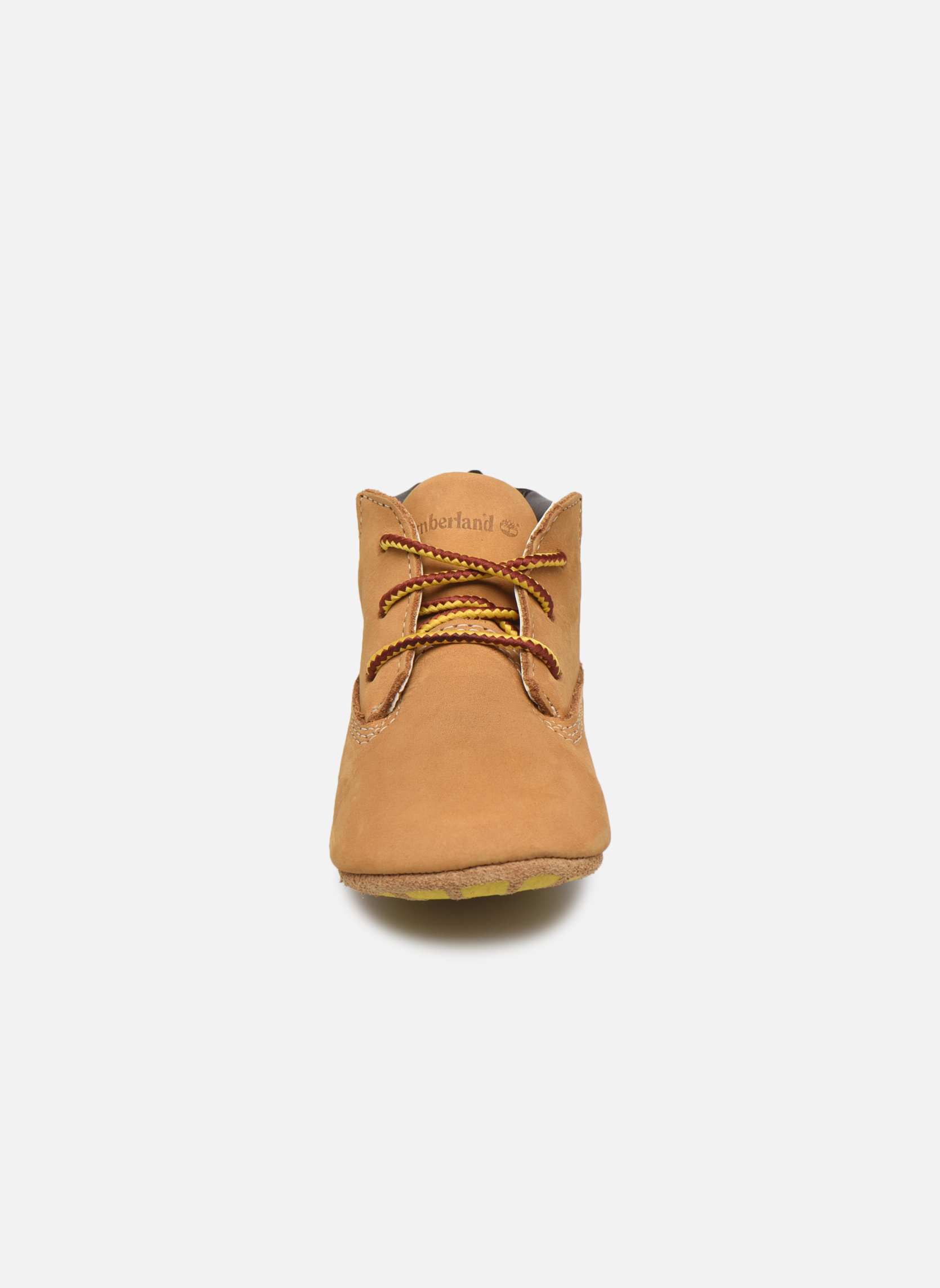 timberland crib booties and hat