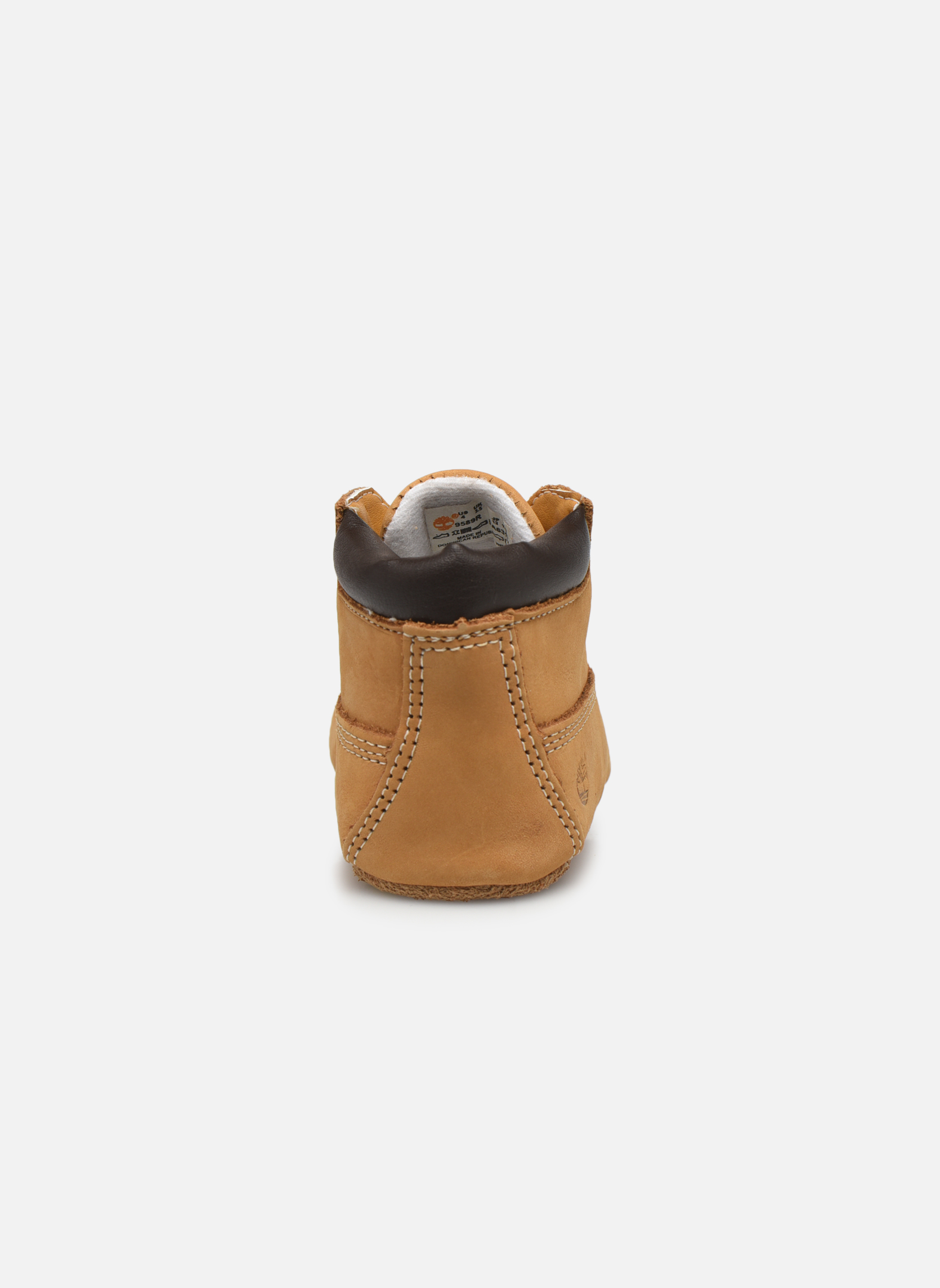 timberland crib booties and hat
