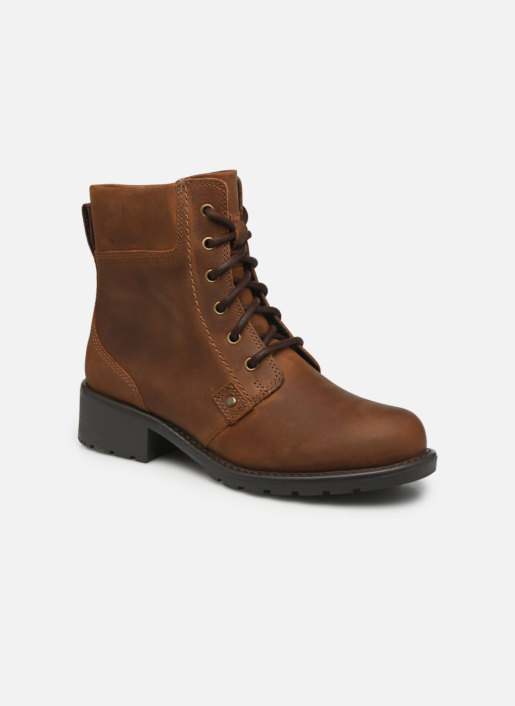 clarks orinoco spice dark brown