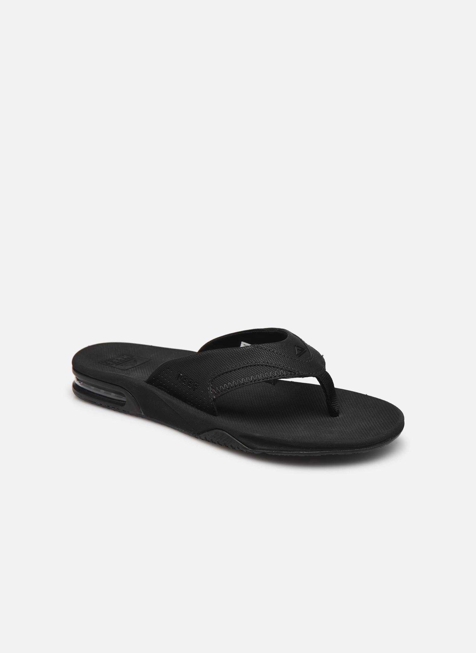 Da Uomo Reef Fanning Nero Argento Surf Apribottiglie Infradito Sandali Taglia Da Uomo Reef Fanning Nero Argento Surf Apribottiglie Infradito Sandali Taglia