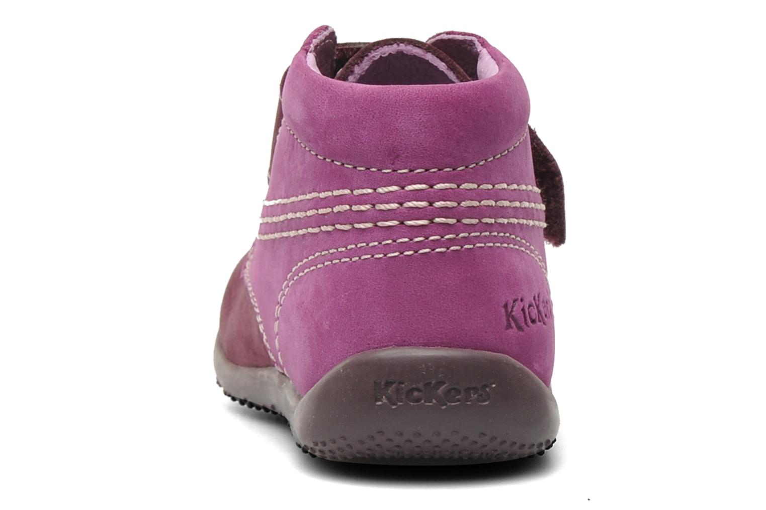 Kickers Bilou (Violet) - Chaussures Ã  scratch chez Sarenza (183112)