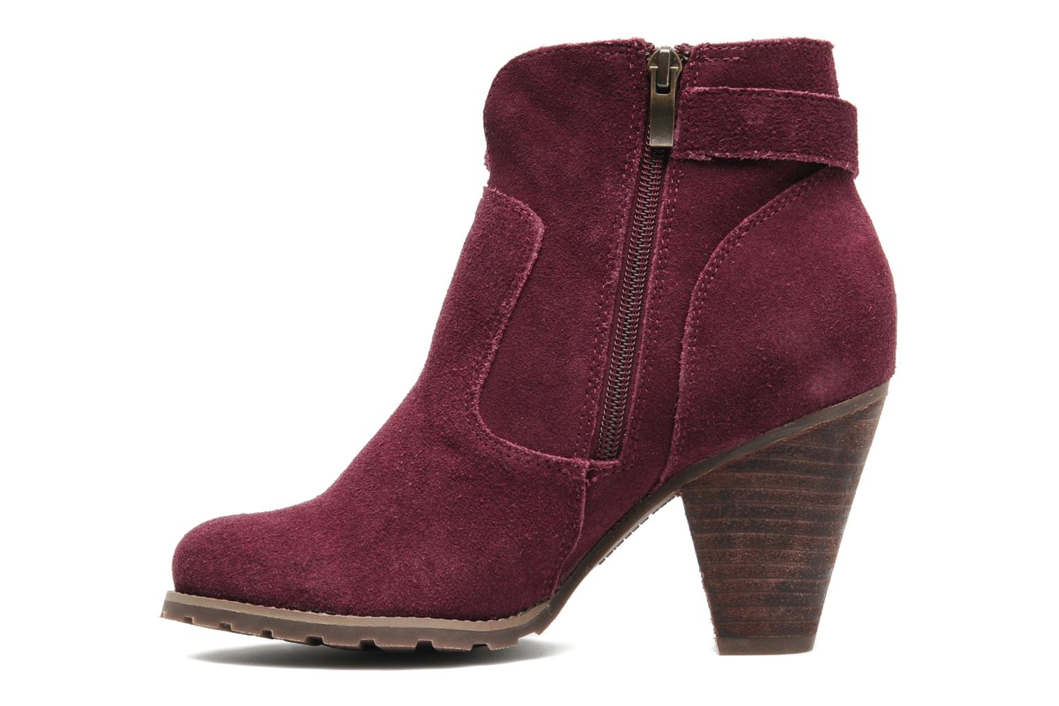 Hush Puppies Revive Ank Boot_Bu Ankle boots in Burgundy at Sarenza.co ...