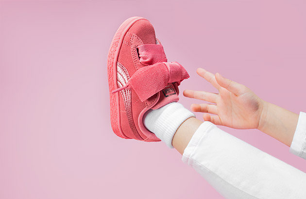Baskets enfant girly