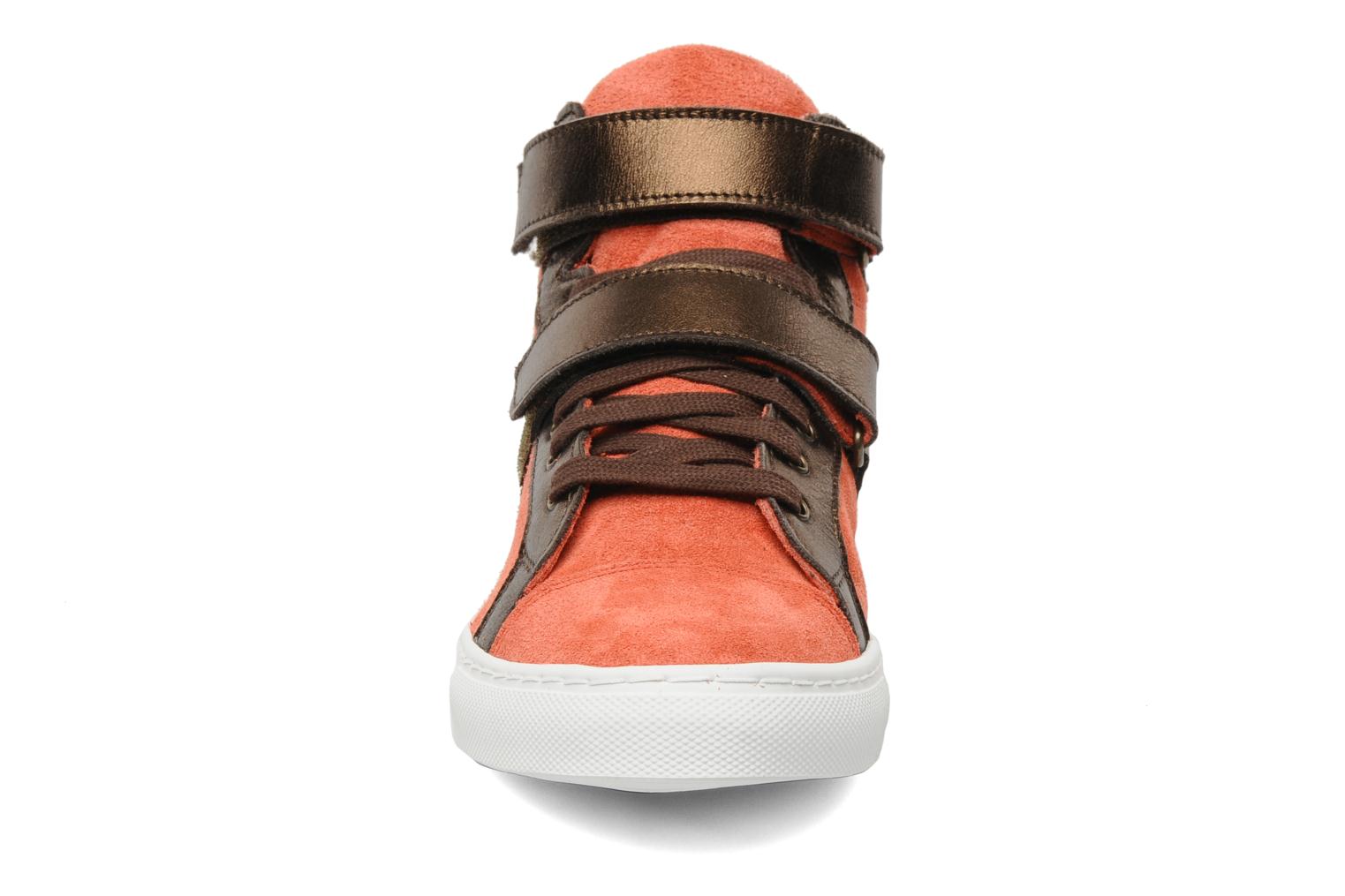 Bensimon Sneakys Suède/Cuir F (Red) - Trainers chez Sarenza (131954)