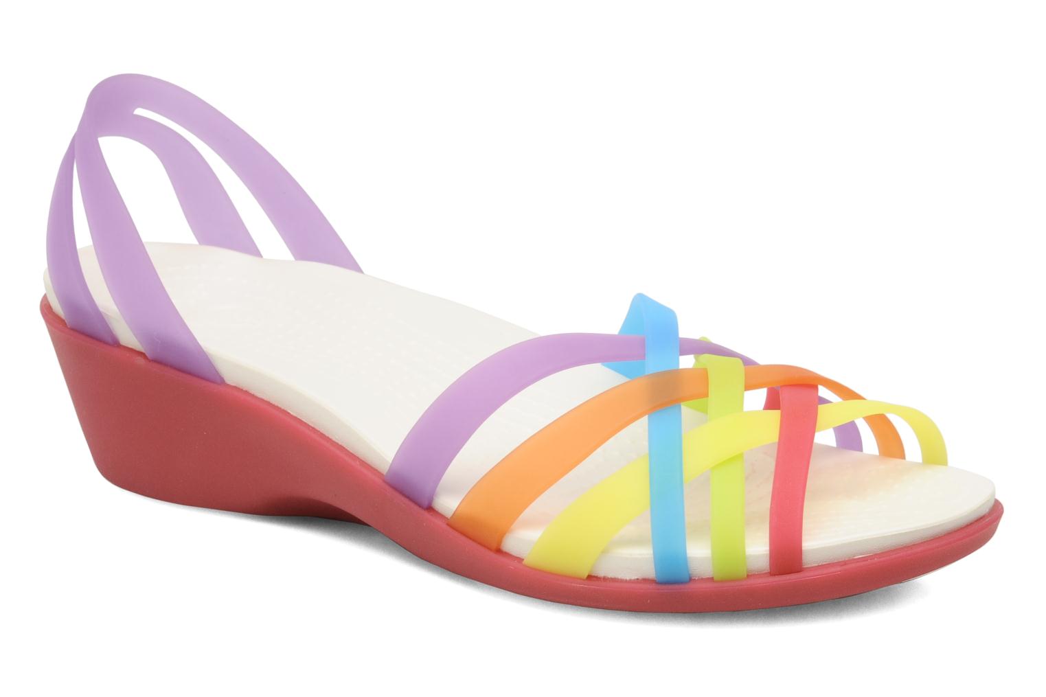 Crocs Huarache Mini Wedge Women (Multicolor) - Sandals chez Sarenza ...
