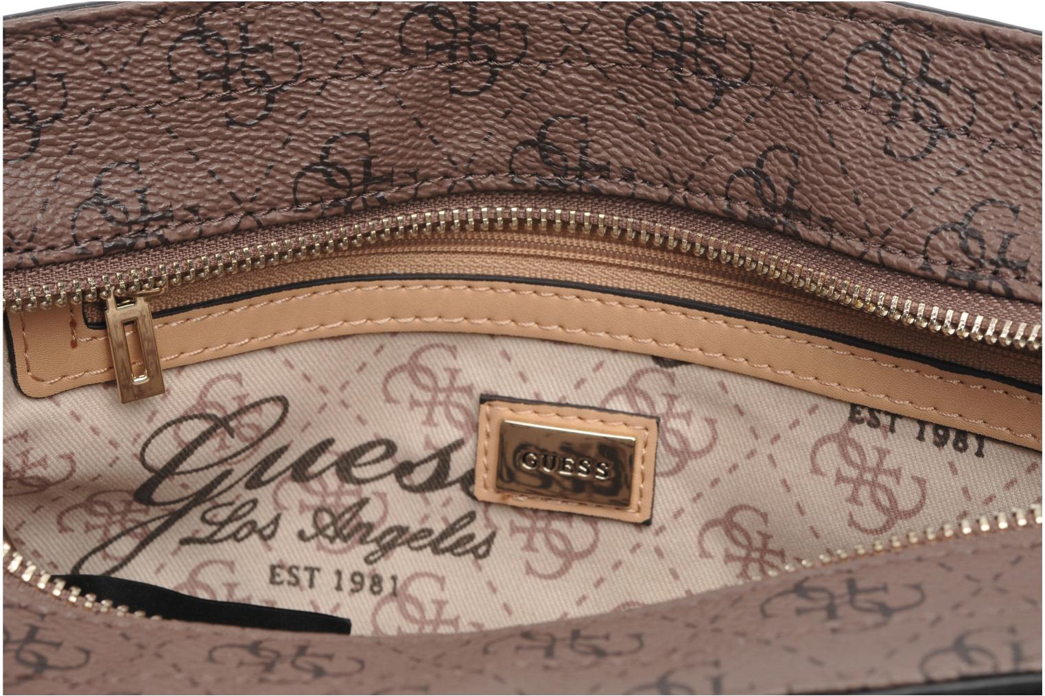 Guess Insider Crossbody Camera Bag (Brown) - Handbags chez Sarenza (191262)