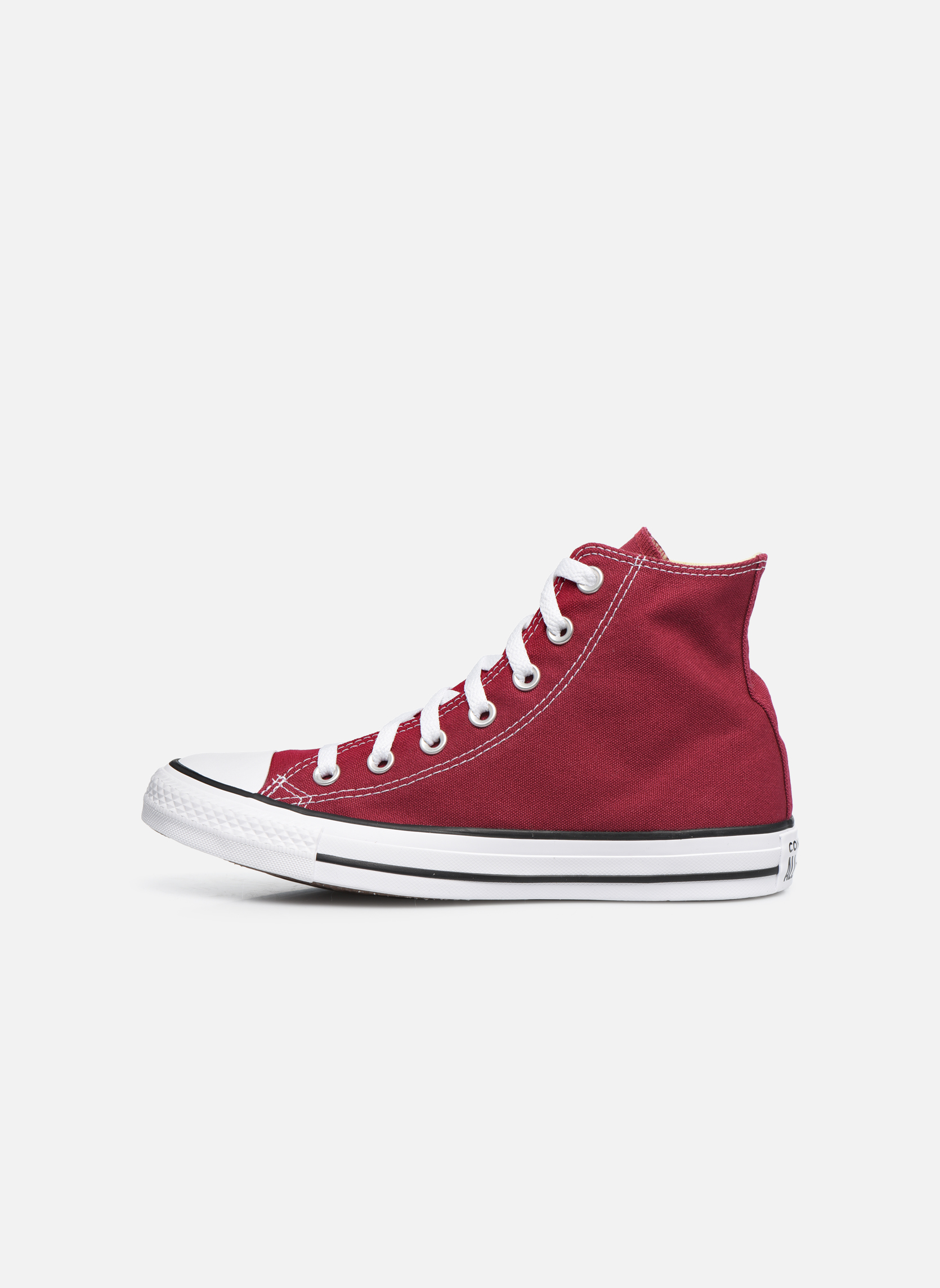 Converse Chuck Taylor All Star Seasonal Hi Trainers in Burgundy at ...